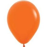 5" Sempertex Latex Balloon, 100ct - Fashion Orange