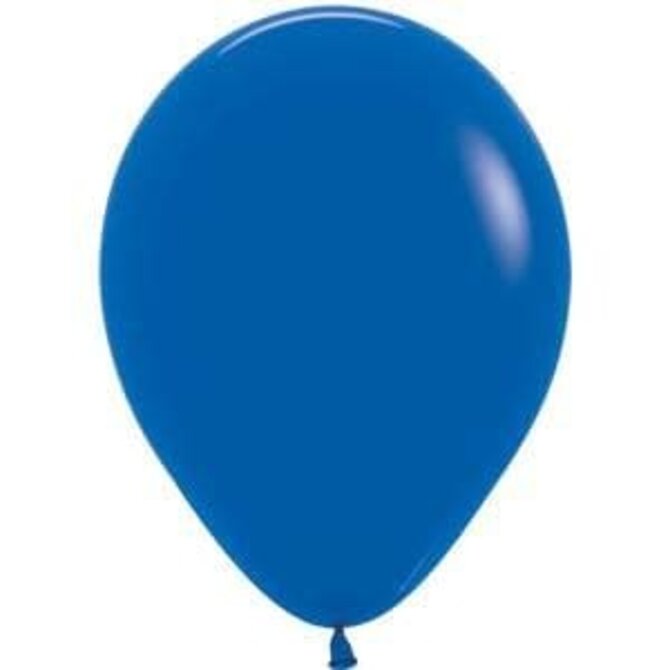 5" Sempertex Latex Balloon, 100ct - Fashion Royal Blue