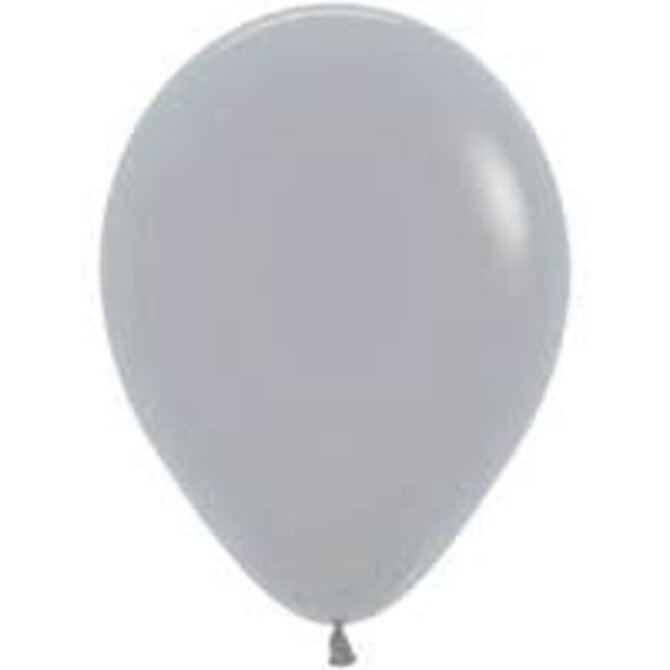 5" Sempertex Latex Balloon, 100ct - Deluxe Grey