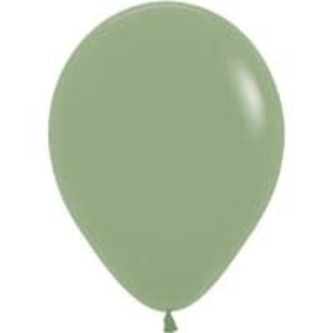 5" Sempertex Latex Balloon, 100ct - Deluxe Eucalyptus
