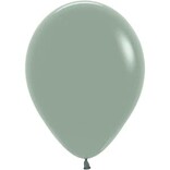 11" Sempertex Latex Balloons, 50ct - Pastel Dusk Laurel Green
