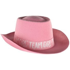Gender Reveal Felt Hat - Girl
