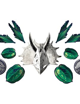 Jurassic World Into the Wild Wall Decorating Kit