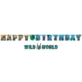 Jurassic World Into the Wild Letter Banner Kit