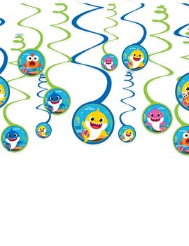 Baby Shark Spiral Decoration Value Pack*
