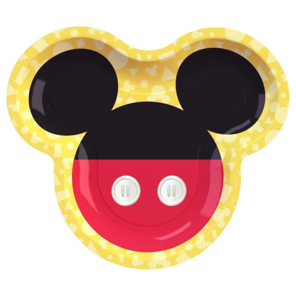 Mickey Mouse Forever 9" Shaped Plate -8ct