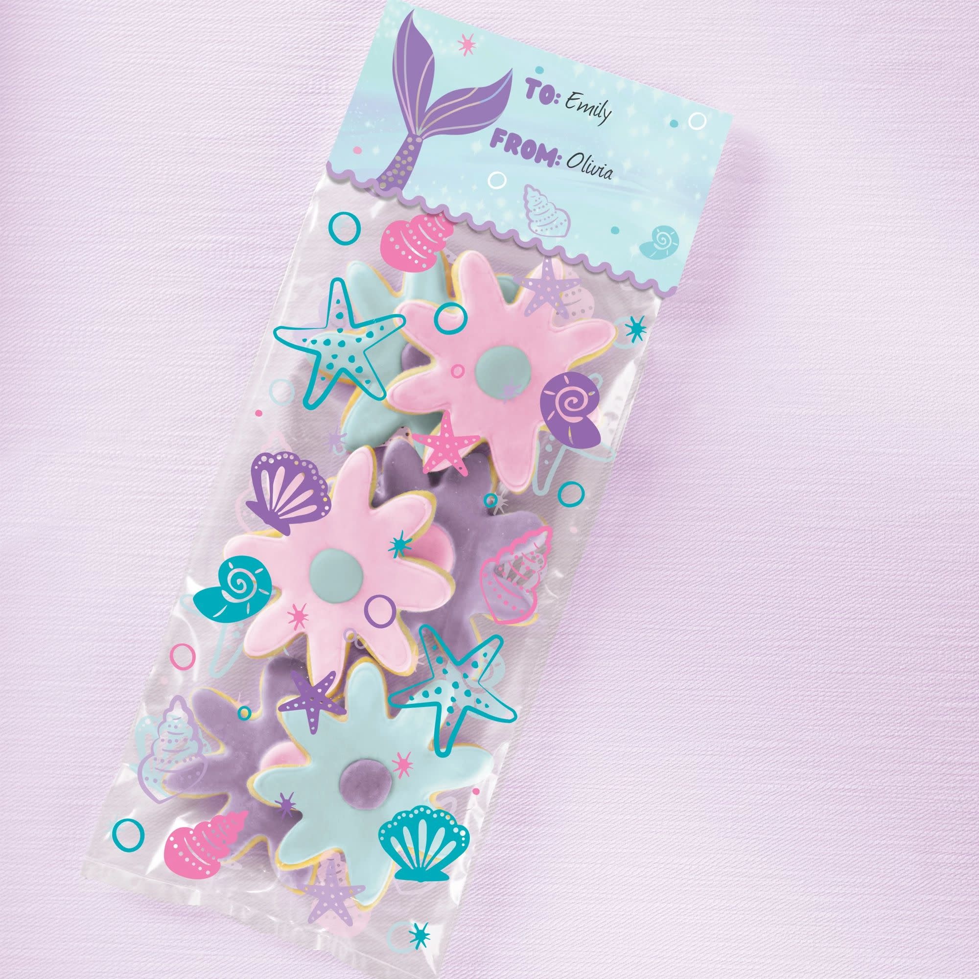 Shimmering Mermaids Treat Bag Kit, 20ct
