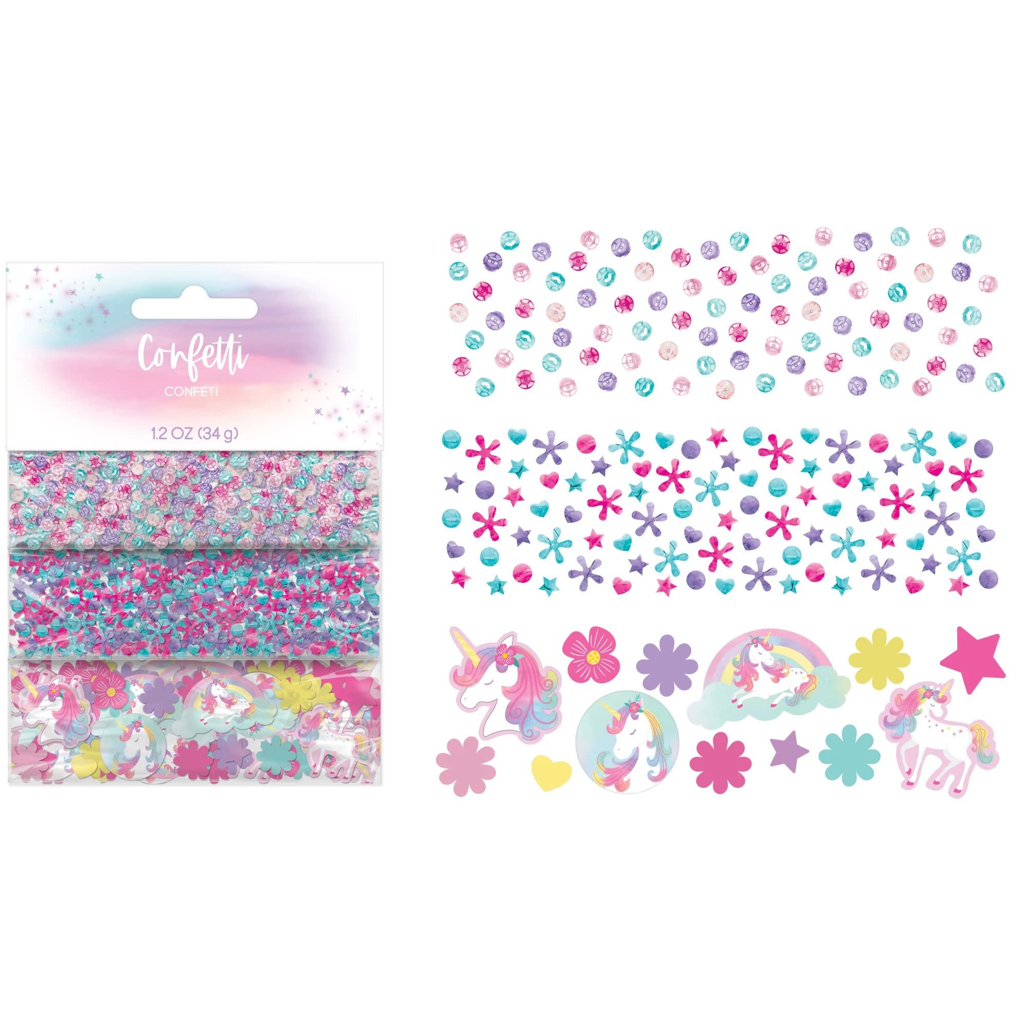 Enchanted Unicorn Confetti Pack
