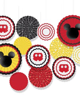 Mickey Mouse Forever Paper Fan Decorating Kit