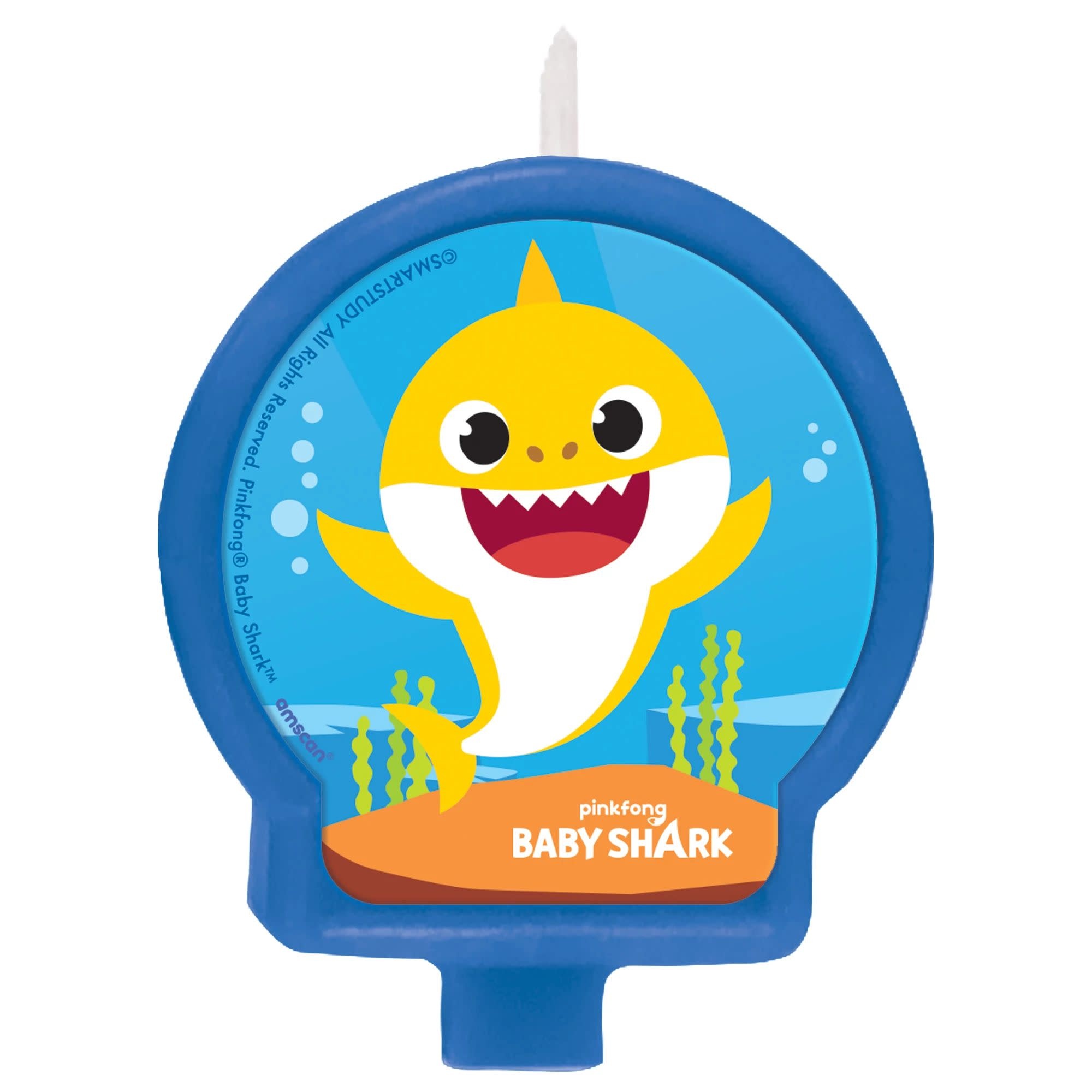 Baby Shark Birthday Candle*