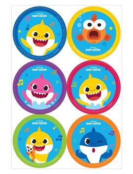 Baby Shark Stickers