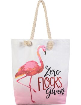 Summer Flamingo Tote Bag
