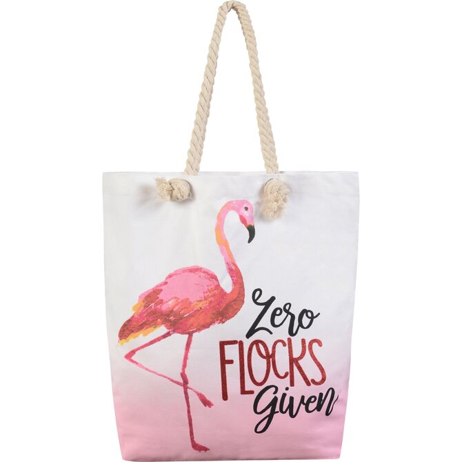 Summer Flamingo Tote Bag