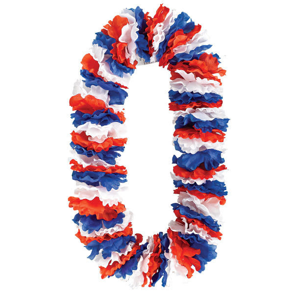 Patriotic Jumbo Lei
