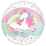 17" Enchanted Unicorn Foil Balloon