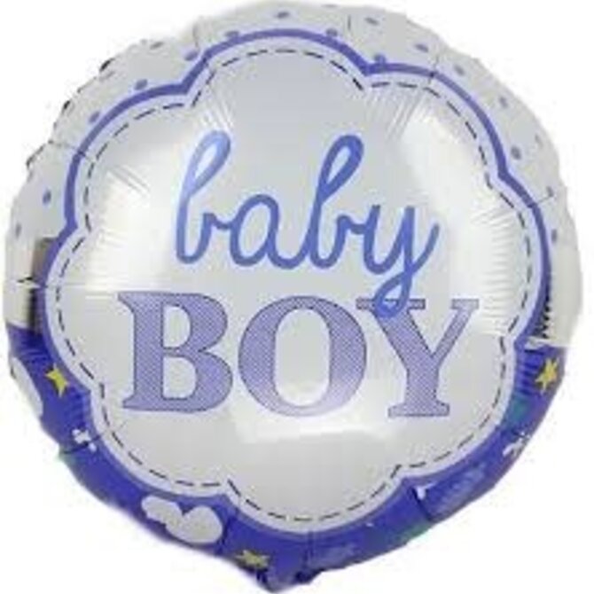 18" Baby Boy Foil Balloon