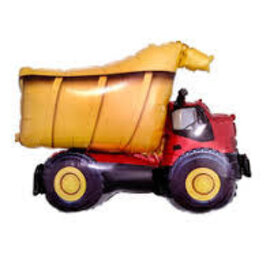 Dump Truck Foil Balloon