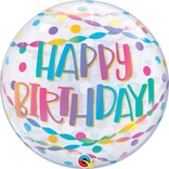 22" Birthday Confetti and Streamer Balloon