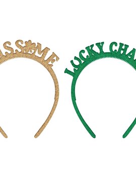 St. Patrick's Day Multi-Pack Headbands, 6ct