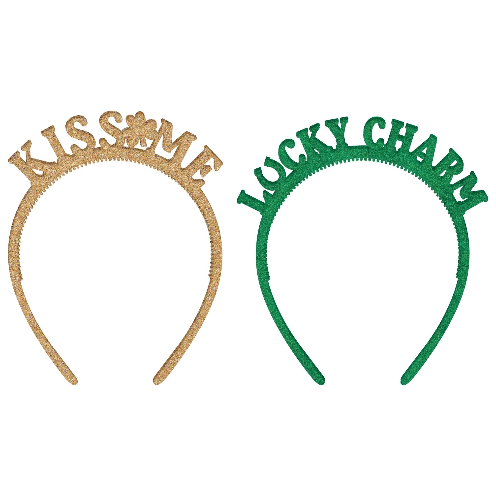 St. Patrick's Day Multi-Pack Headbands, 6ct