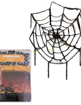 Giant Spider Web w/ Lights 6ft
