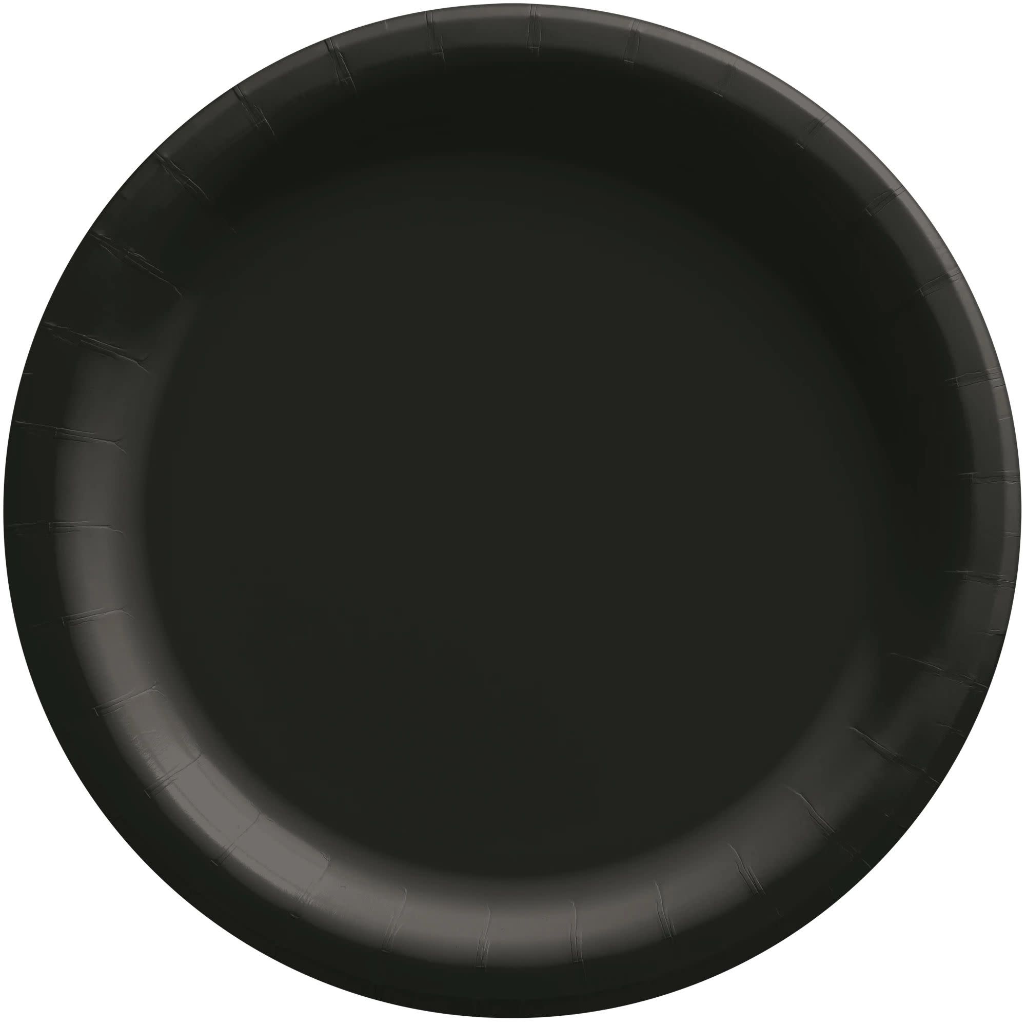 Jet Black Big Party Pack Paper Plates, 9" 50ct