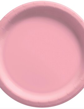 New Pink Big Party Pack Paper Plates, 9" 50ct