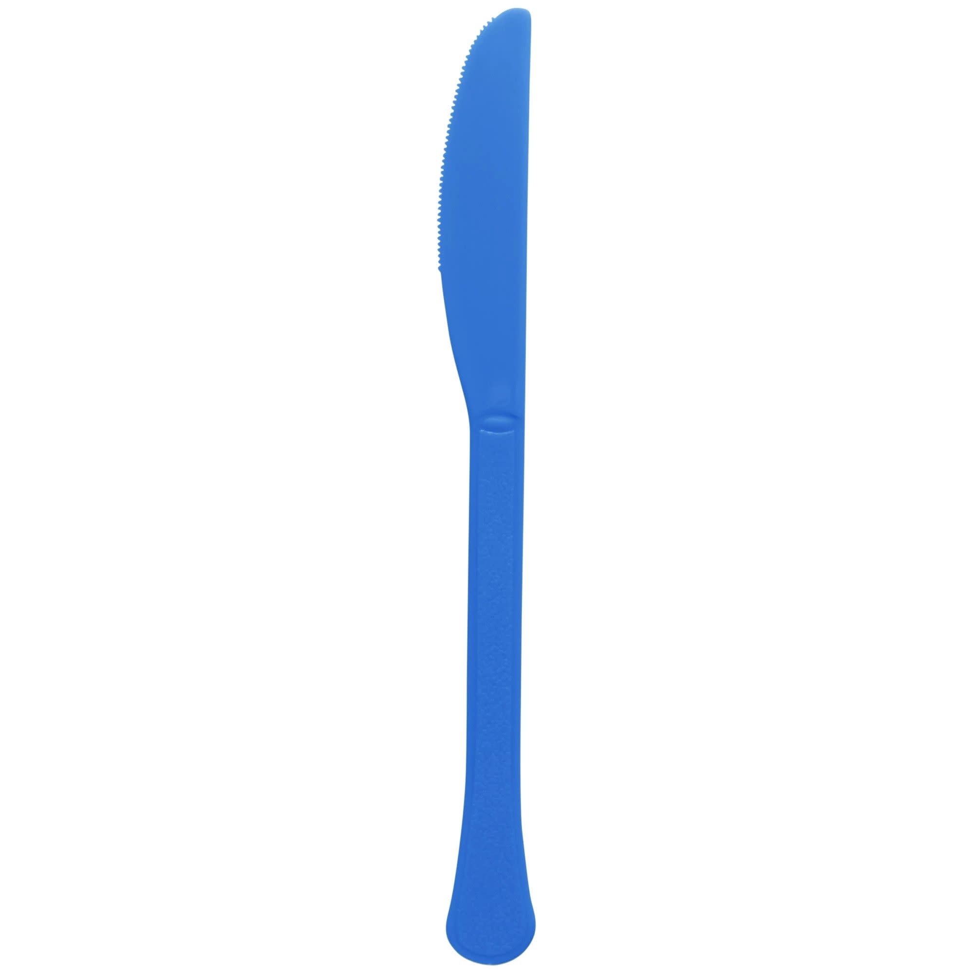 Boxed, Heavy Weight Knives, High Ct. - Bright Royal Blue 50ct