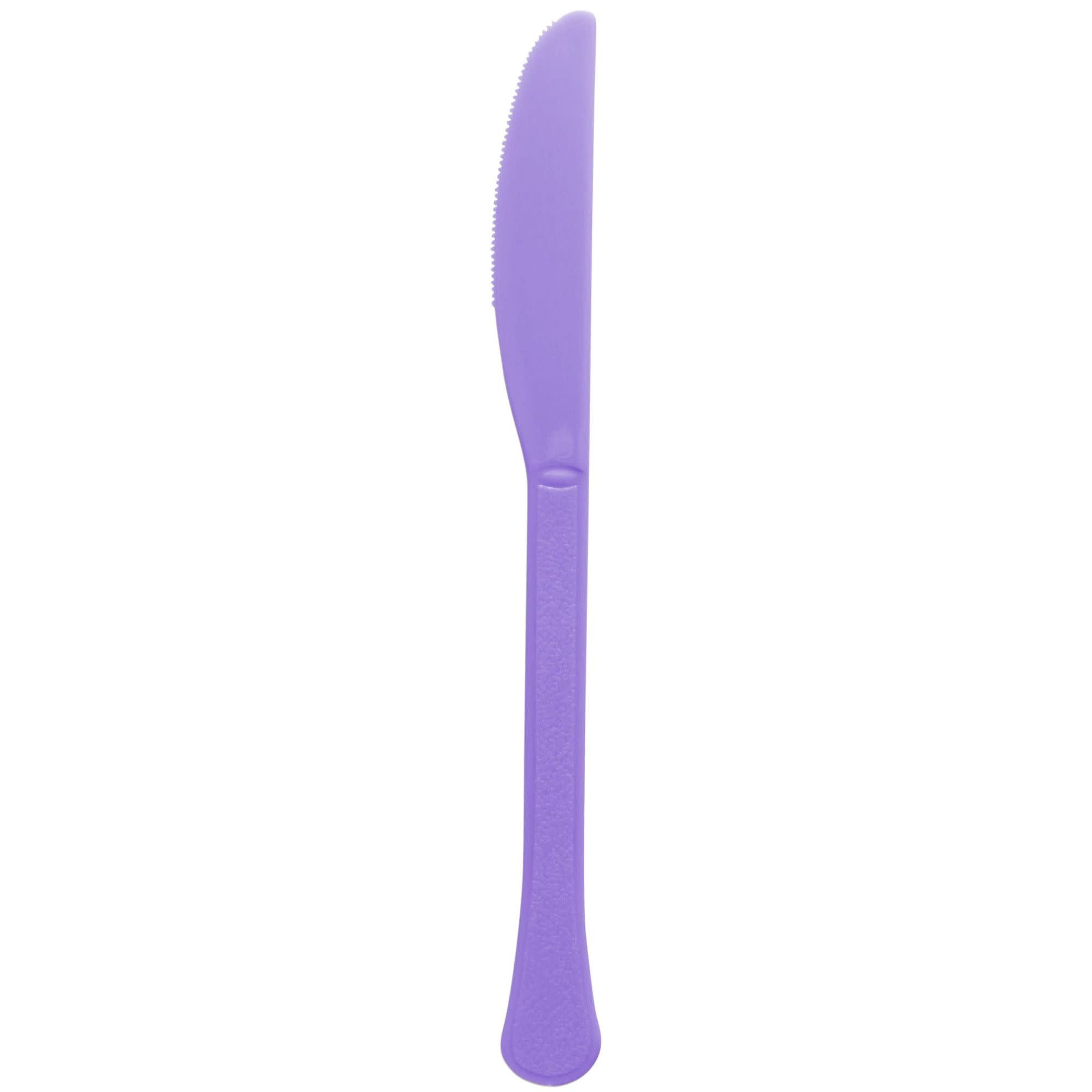 Boxed, Heavy Weight Knives, High Ct. - New Purple 50c