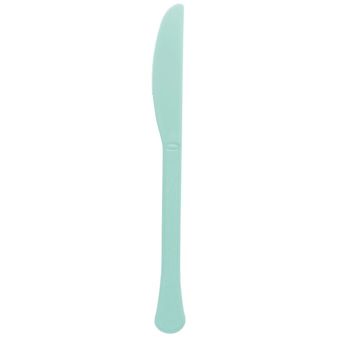 Boxed, Heavy Weight Knives, High Ct. - Robin's-Egg Blue 50ct