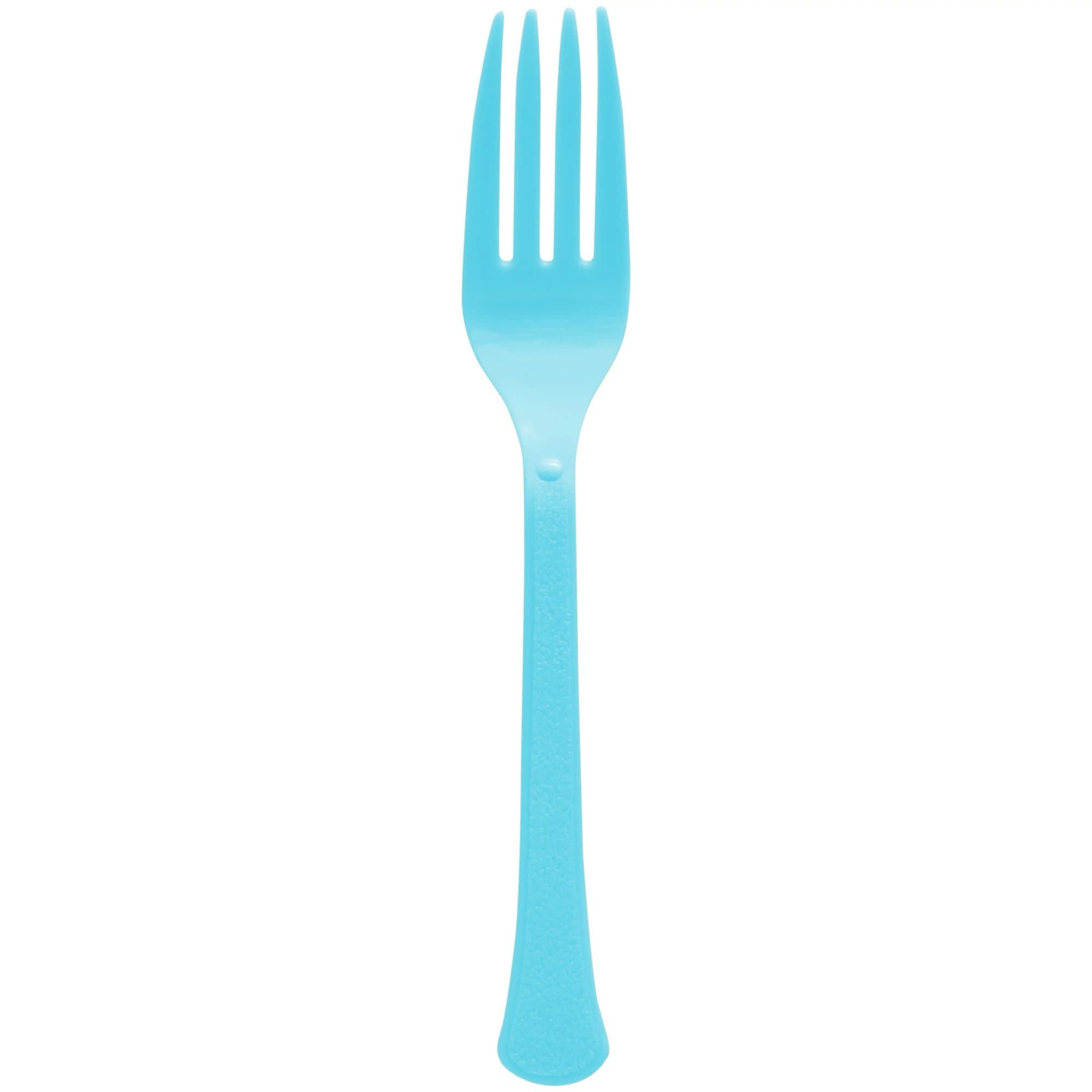 Boxed, Heavy Weight Forks, High Ct. - Caribbean 50ct
