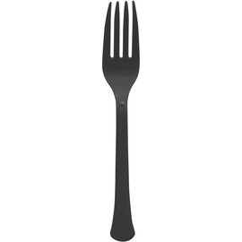 Boxed, Heavy Weight Forks, High Ct. - Jet Black 50ct