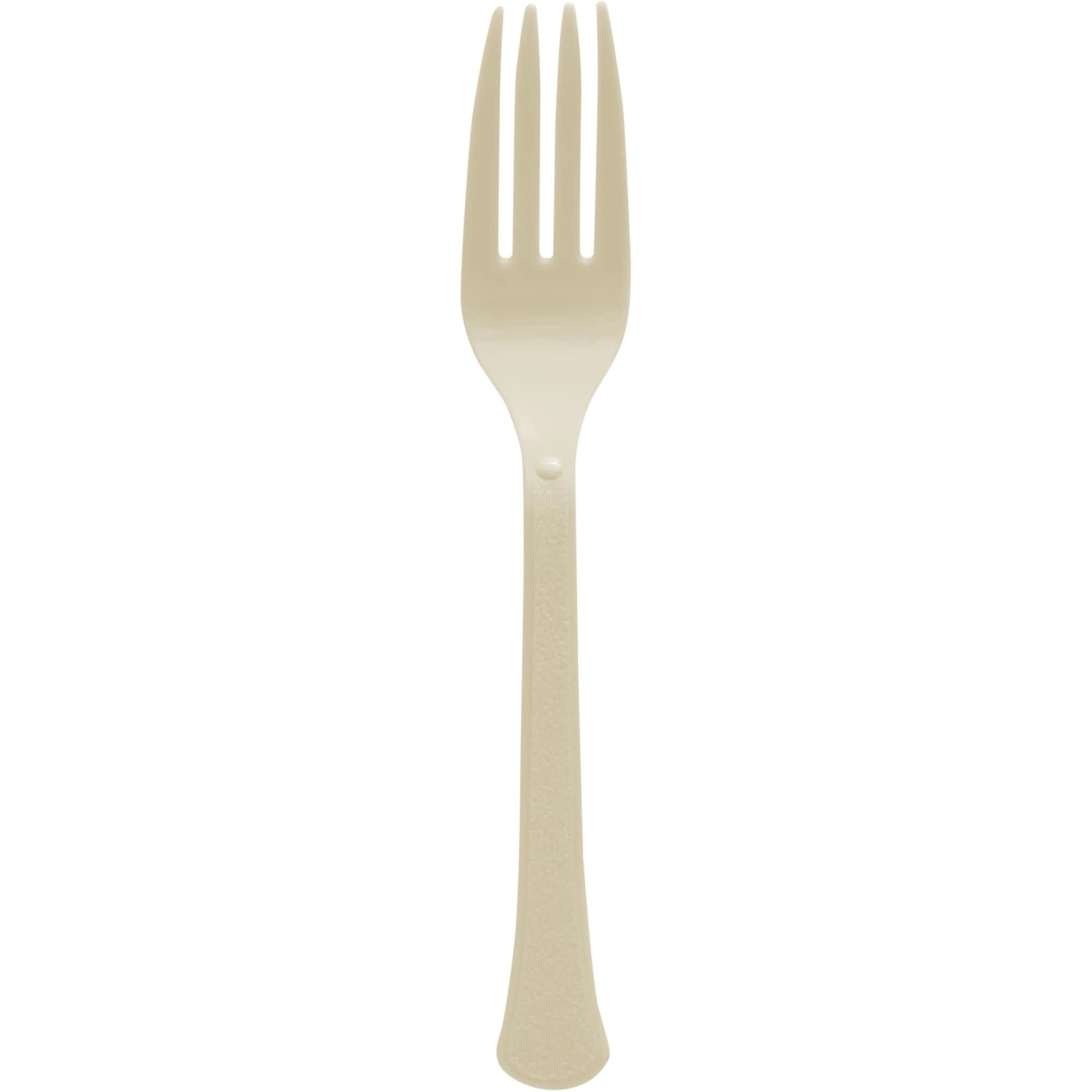 Boxed, Heavy Weight Forks, High Ct. - Vanilla Creme 50ct