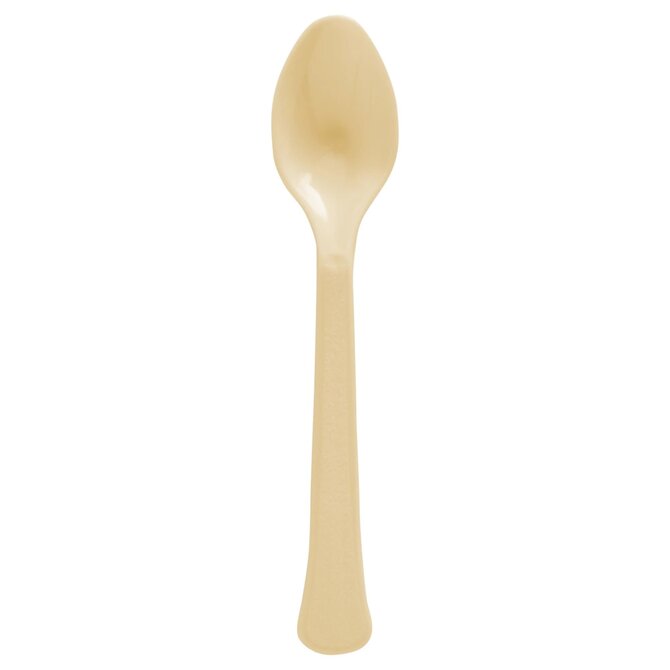 Boxed, Heavy Weight Spoons, High Ct. - Gold  50ct