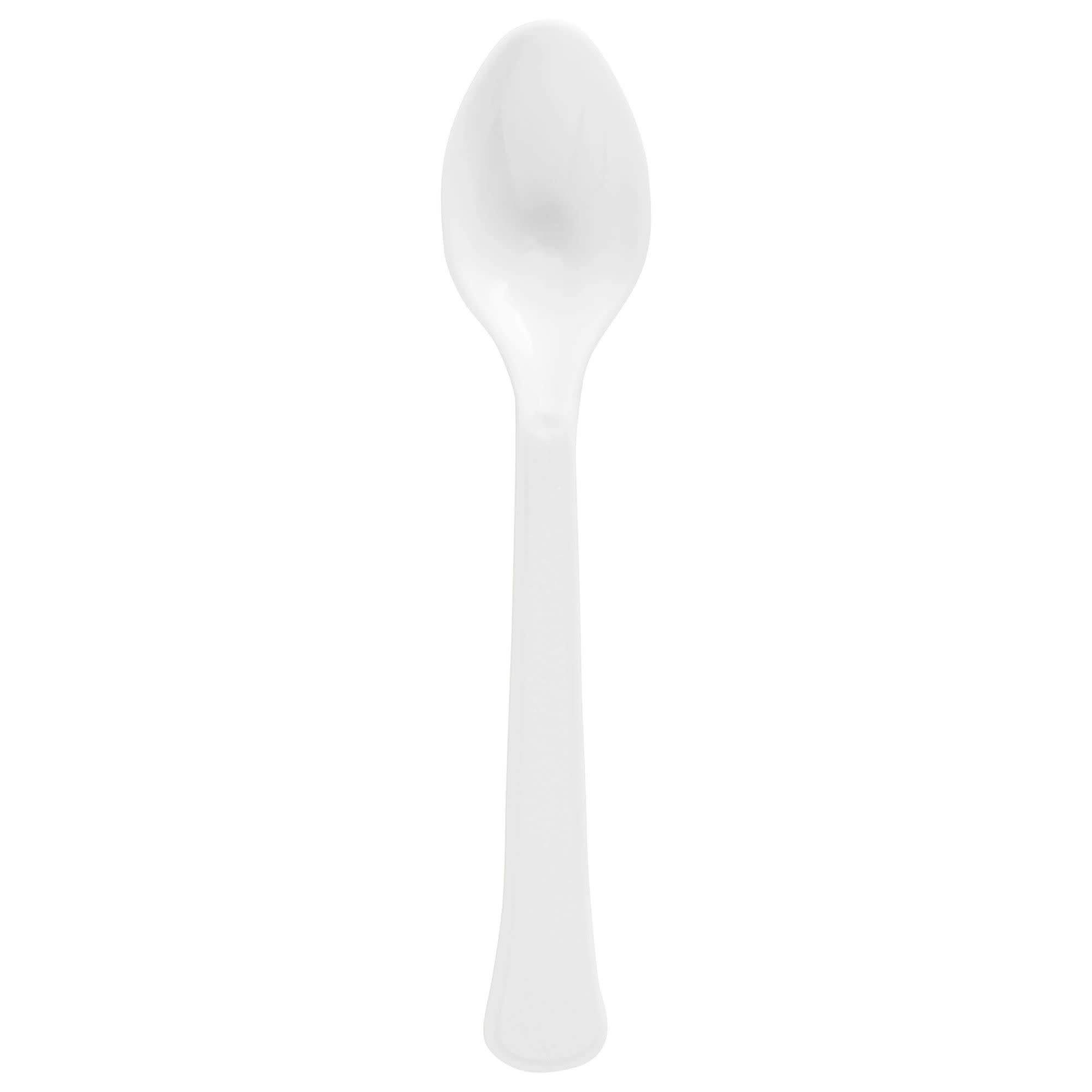 Heavy Weight Spoons, High Ct. - Frosty White 50ct