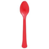 Boxed, Heavy Weight Spoons, High Ct. - Apple Red 50ct