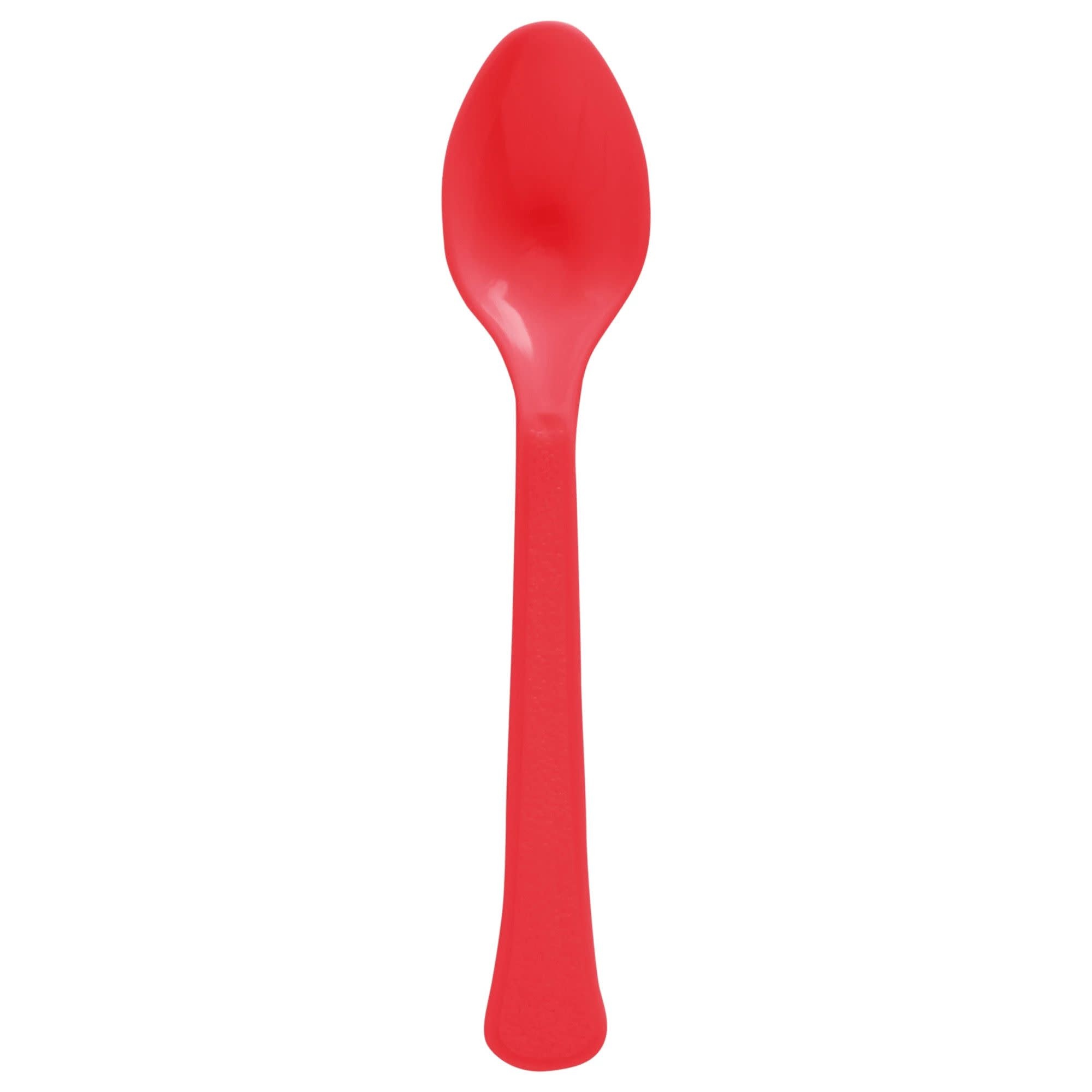 Boxed, Heavy Weight Spoons, High Ct. - Apple Red 50ct