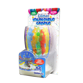 Glitter Incredible Candle