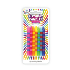 Birthday Candles - Stripes