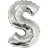 16" Letter S - Silver