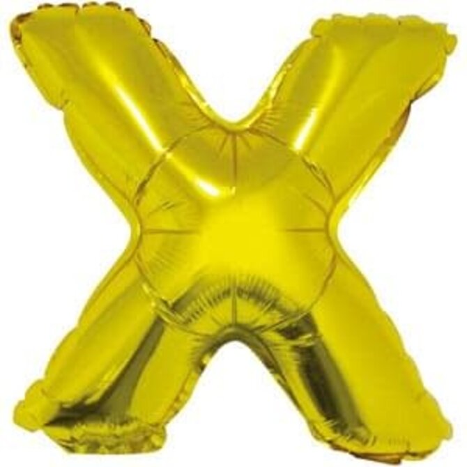 16" Letter X - Gold