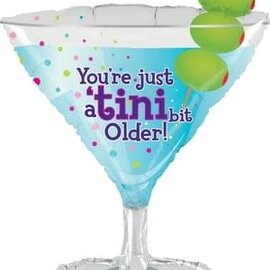 35'' Tini Bit Older Birthday Foil Balloon