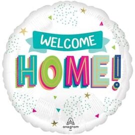 18" Welcome Home Foil Balloon