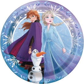 ©Disney Frozen 2 Paper Plates, 7"- 8ct