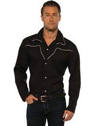 Adult Cowboy Shirt - Large