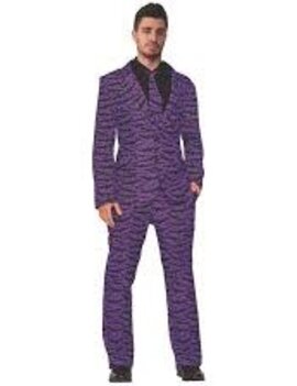 Adult Bat Suit & Tie - Large (#518)