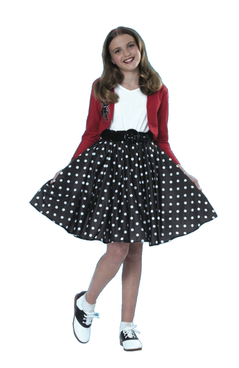 Girls Polka Dot Rocker (#512)