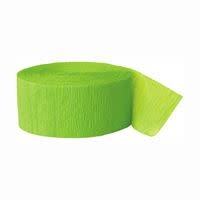 Kiwi Crepe Streamer 81’