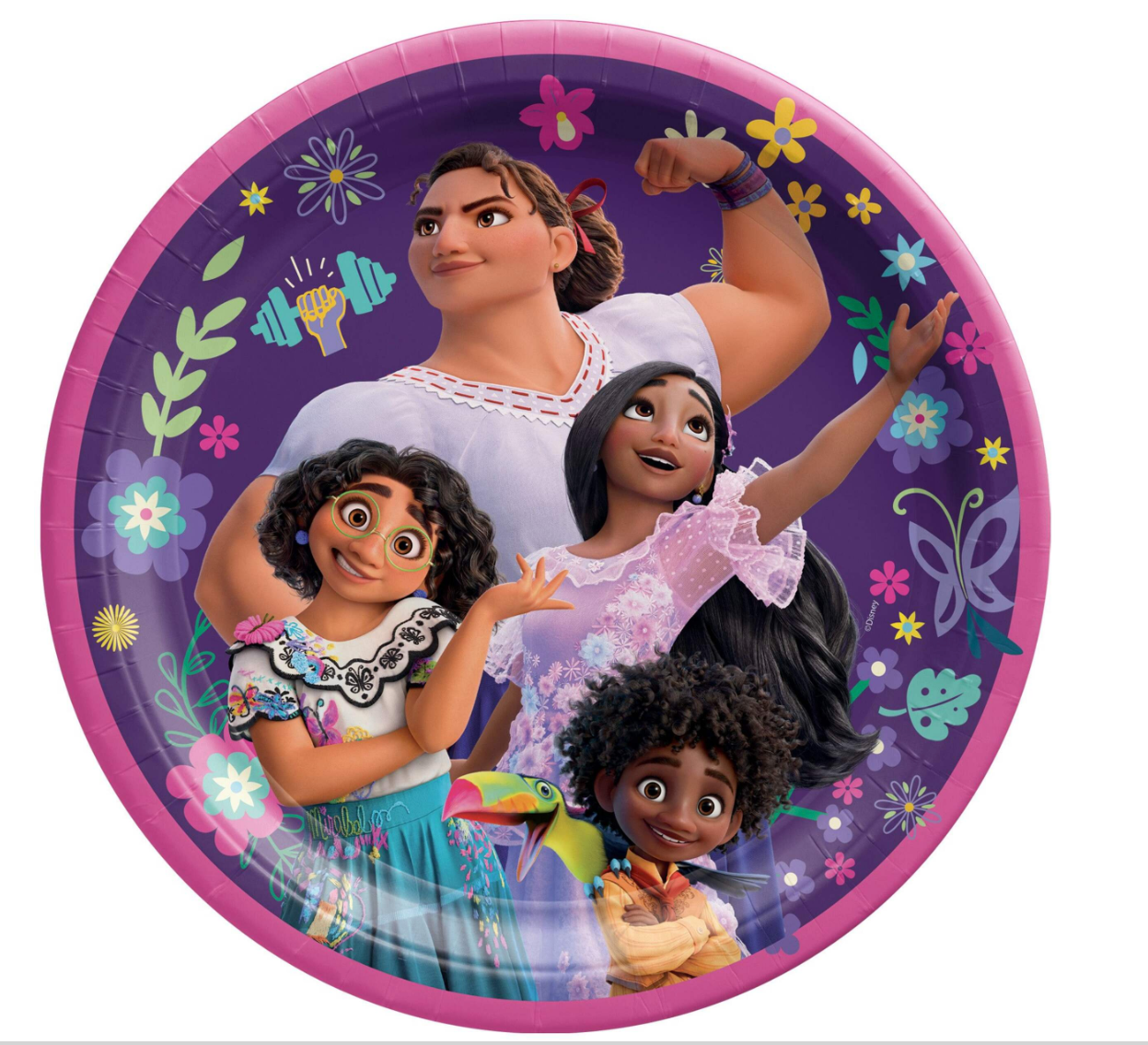 Encanto 9" Round Plates -8ct