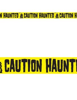 Caution Haunted Party Tape